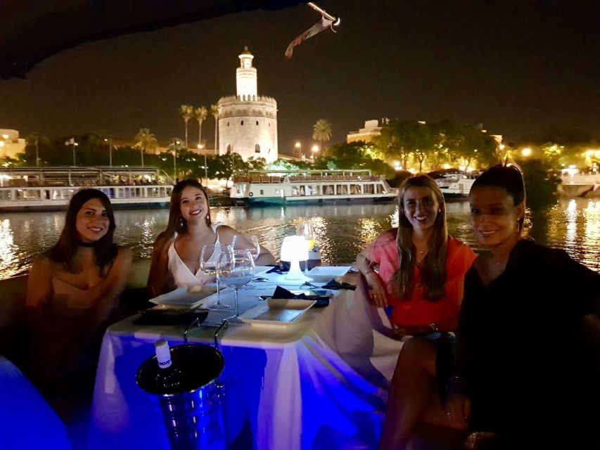 Seville: Exclusive River Boat Tour with Tapas - Comfort, Music, WiFi, and the Seville Weather Reality