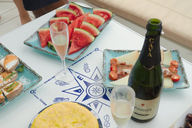 Shared Luxury Yacht Cruise with Champagne and Tapas - Wind, Chilly Water, and the Real-Life Weather Reality