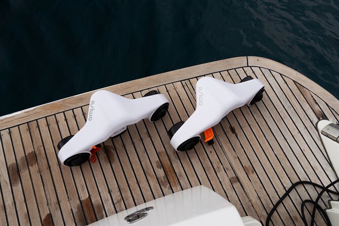 Shared Luxury Yacht Cruise with Champagne and Tapas - The Playa del Duque Swim Stretch: Choose Your Comfort Level
