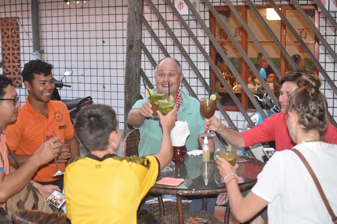 Siem Reap Food Tour by Vespa - Stop 2 at Road 60 Field: grilled market food and optional adventurous bites