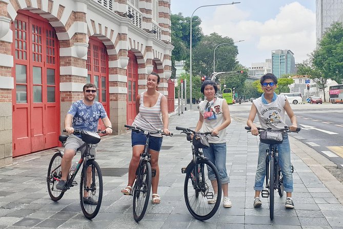 Singapore Bike and Bites Food Tour - Getting your bearings fast: the 2pm start and how it runs