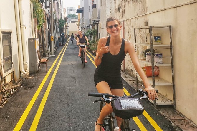Singapore Bike and Bites Food Tour - The bike setup: easy city riding, but don’t ignore your comfort level