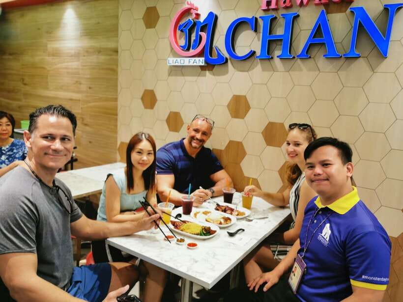 Singapore: Local Hawker Food Tour with Tastings - Maxwell Food Centre: the mid-tour payoff stop