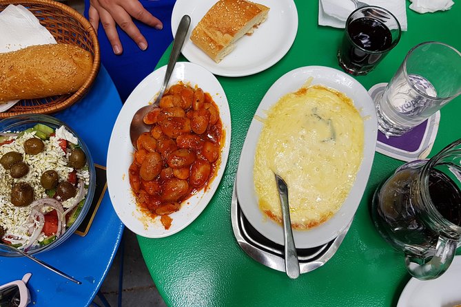 Small Group Greek Traditional Food Tour in Athens 20+ Tastings - Dessert and coffee: bougatsa, Greek coffee, ouzo, then a Monastiraki photo break