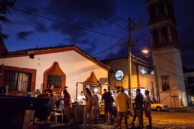 Taco Adventure Evening Food Tour with Vallarta Food Tours - Stop 4: La Tía Ñaña l Centro and the marlin taco moment