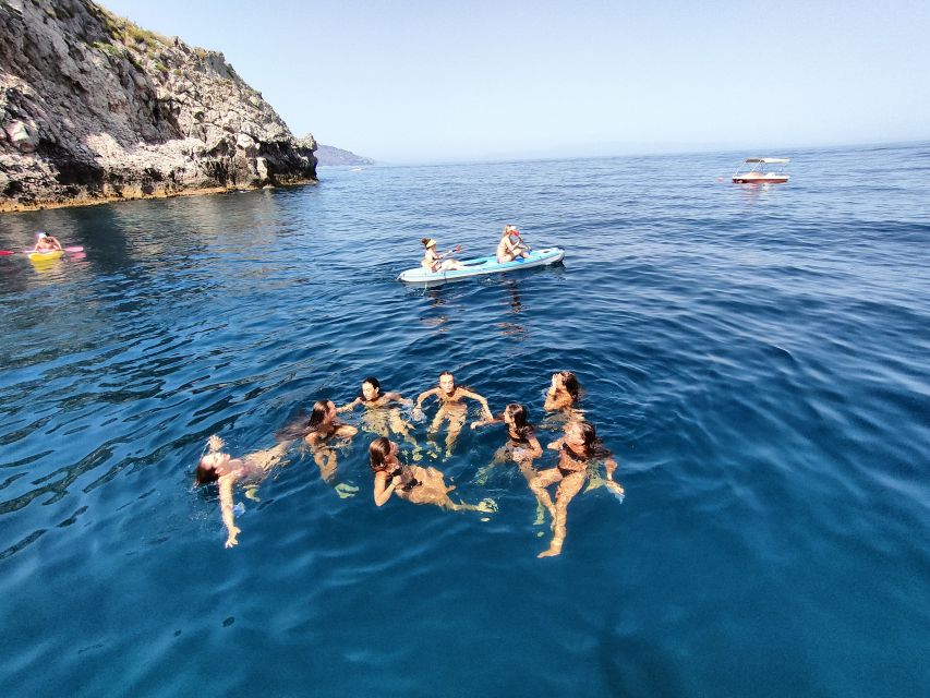 Taormina: Coastal Highlights Cruise with Wine & Food Tasting - The 3-Hour Flow: Boat Cruise, Views, Then Water Time