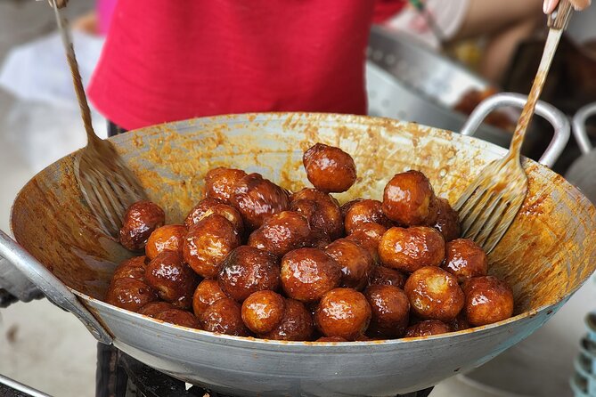 TASTE OF HANOI - walking street food adventure - Dong Xuan Market area: you’ll see the old-school market rhythm