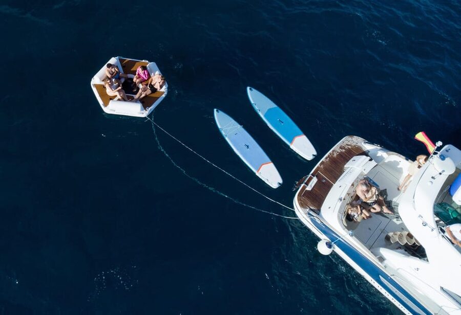 Tenerife: Shared Yacht Cruise with Champagne and Tapas - Setting Sail From Puerto Colón With Champagne Energy