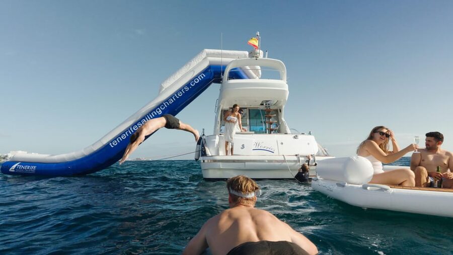 Tenerife: Shared Yacht Cruise with Champagne and Tapas - Wildlife Viewing Windows: Dolphins and More, Without the Frenzy
