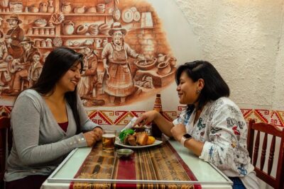 The 10 Tastings of Cusco With Locals: Private Food Tour - Mercado Central de San Pedro: fresh juice and serious corn