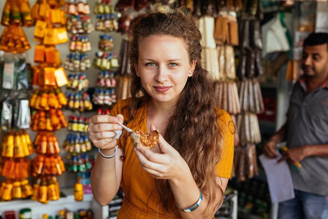 The 10 Tastings of Kandy With Locals: Private Street Food Tour - The 10 tastings part: tea time, street food, and fruit-into-snack logic