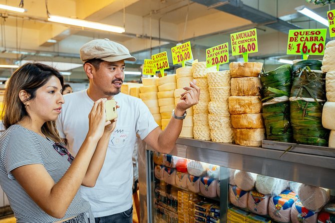 The 10 Tastings of Lima With Locals: Private Street Food Tour - Mercado Central: Peruvian cheese, stuffed olives, and fruits you can’t ignore