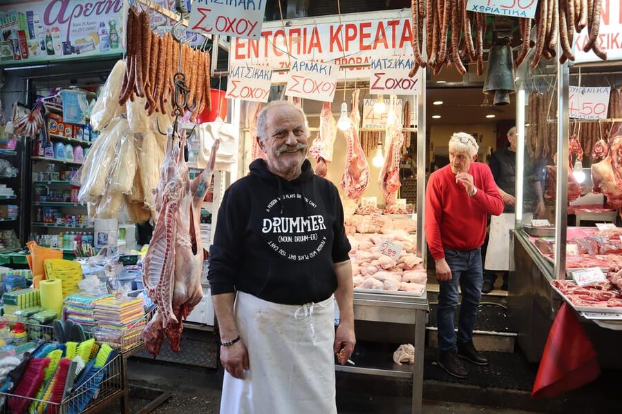 Thessaloniki Food Tour with a Local Chef - What you’ll taste at the beginning: cheeses, cold cuts, baked goods, and local drinks
