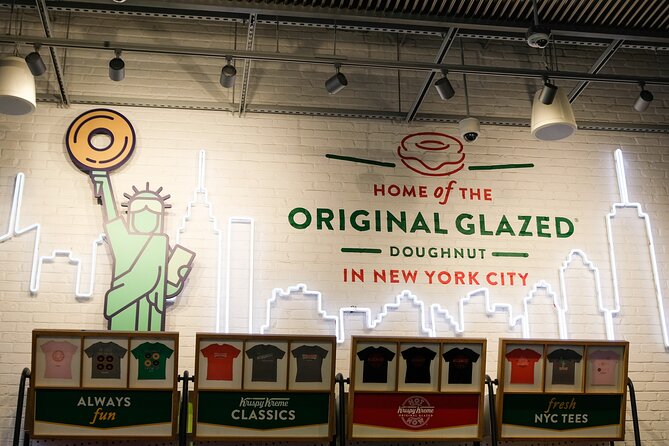 Times Square & Rockefeller Center Delicious Donut Adventure - Ed Sullivan Theater and Winter Garden Theatre: where the guide shines