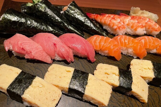 Tokyo Ueno Food Tour Sushi Ramen and Local Favorites - What you’ll eat in Ueno: sushi, ramen, gyoza, yakitori and classics