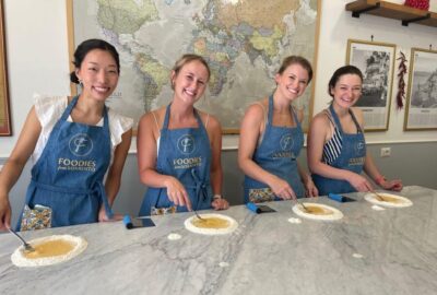 Trastevere Pasta Masterclass with Foodies from Rome - What you’ll make: cherry tomato tortelloni, cacio e pepe spaghetti, and pesto ravioli