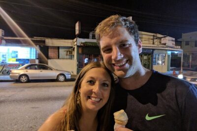 Trinidad Nighttime Food Tour - Medford Gas Station doubles: the street-food classic people line up for