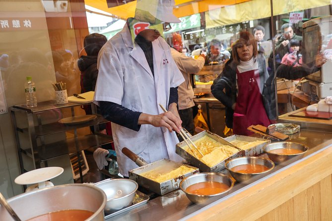 Tsukiji Fish Market Small-Group Food Walking Tour - Old Tsukiji Market: history, religion, and a Tokyo view pause