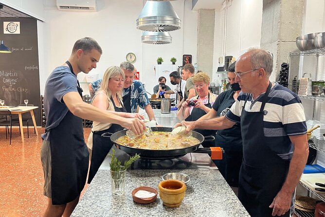 Valencian paella cooking class, tapas and visit to Ruzafa market. - Cooking Valencian Paella the Hands-On Way (Chicken and Rabbit)