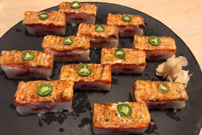 Vancouver Food Tour with 6 Tastings of Sushi, Chocolate, and more - Stop 1: Maple Tree Squares and the founder tribute