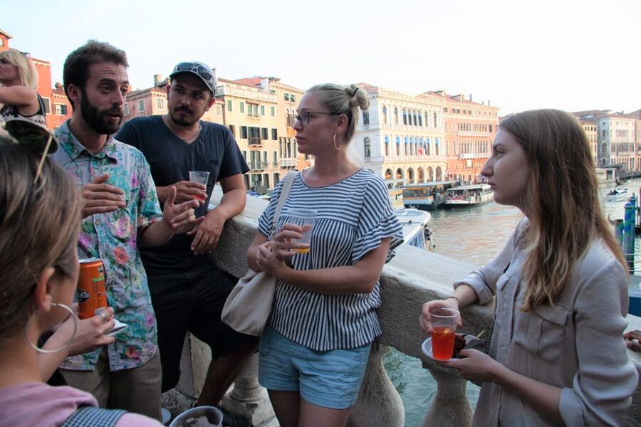 Venice: Local Secrets of Venice Tapas & Wine Walking Tour - First Bacaro Stop: Your Wine Choice Comes Early