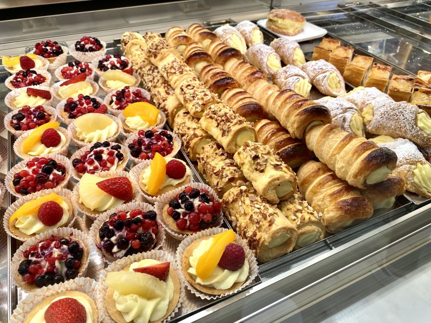 Venice: Street Food Tour with a Local Guide and Tastings - Crossing Rialto Bridge to Rialto Market and the Produce-Candy Colors