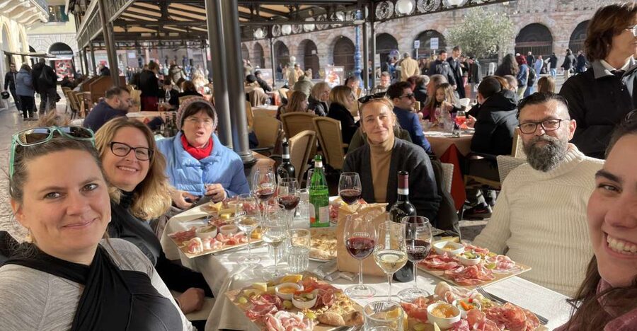 Verona: City Walking Tour with Cable Car & Wine Aperitif - The Adige riverfront and Verona’s in-between streets