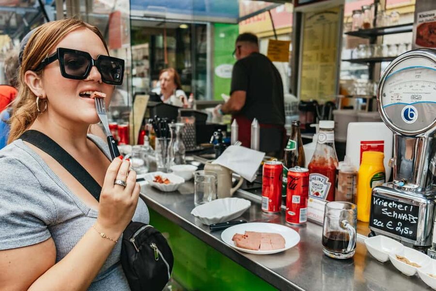 Vienna: Guided Foodie Walking Tour with Tastings and Coffee - Brunnenmarkt: classic Austrian food in a real market setting