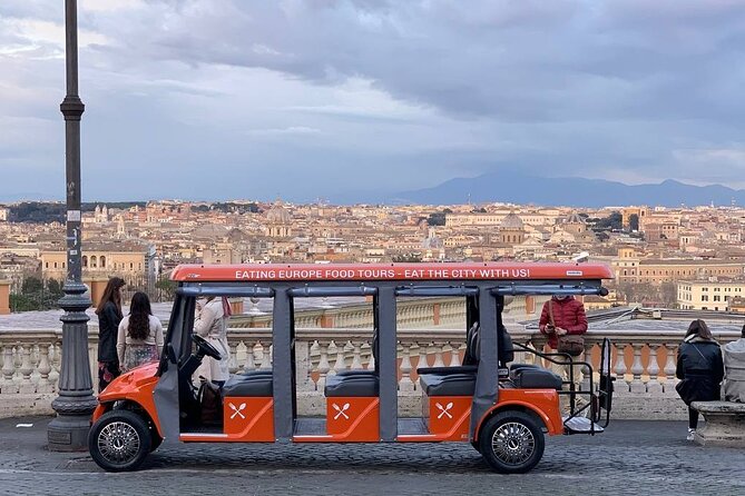 VIP Rome Golf Cart Food Tour with Eating Europe - Getting On Board: Piazza di San Francesco d’Assisi to Trastevere