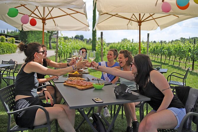 Wine and Food Tasting in the Vineyards in Lazise - Crushing-cellar views and where you’ll sit during tastings